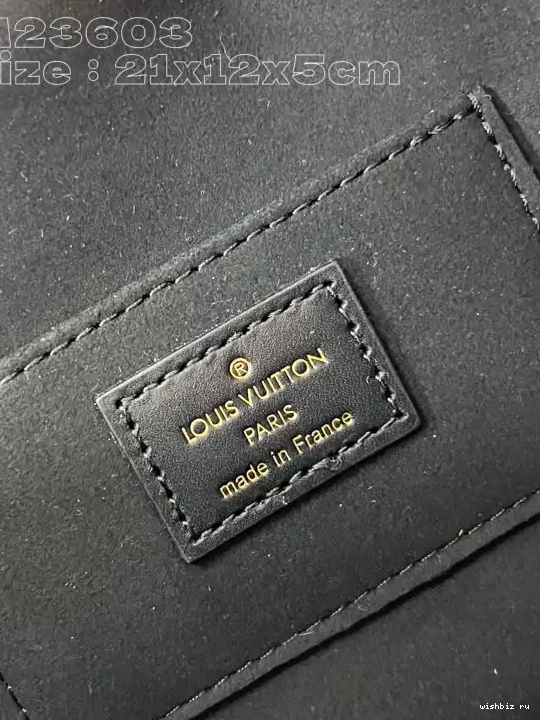 WIS West-21*12*5CM VUITTON East LOUIS DAUPHINE 0423
